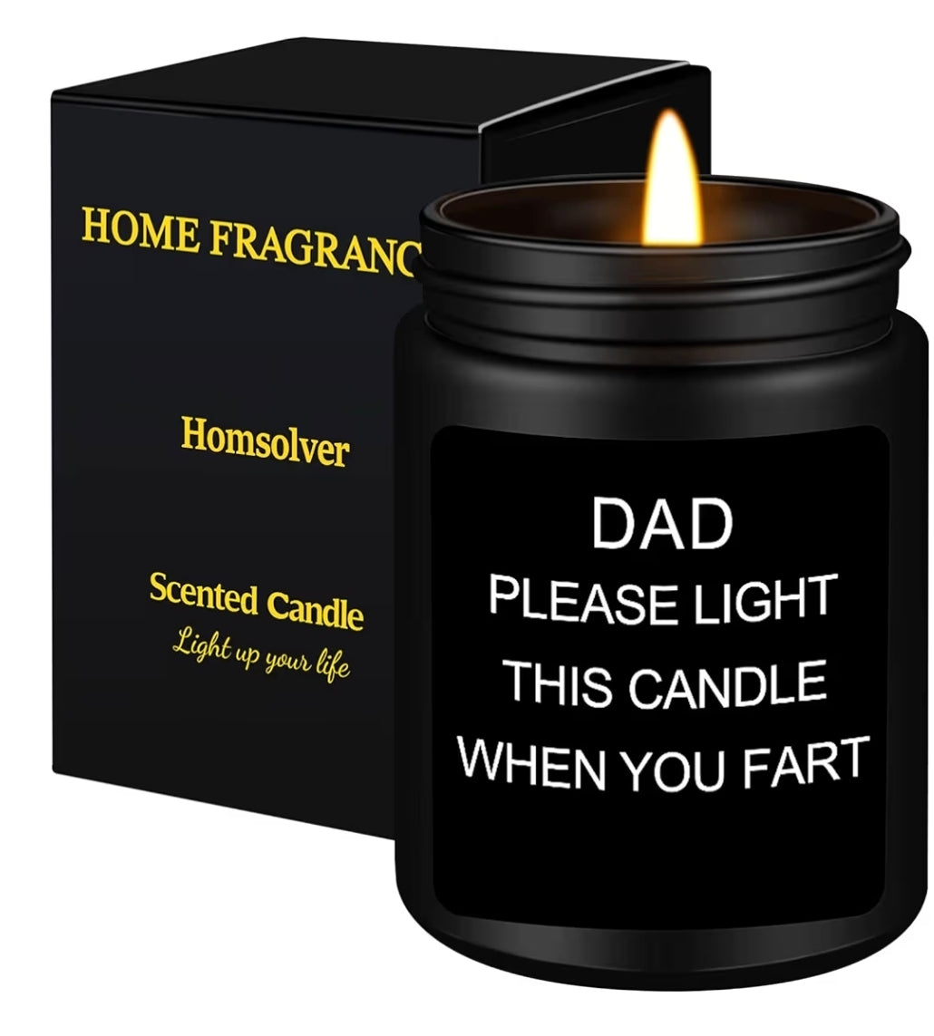 Funny Dad Candle