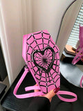 Spider web handbag